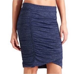Athleta Blue Midi Skirt NWT